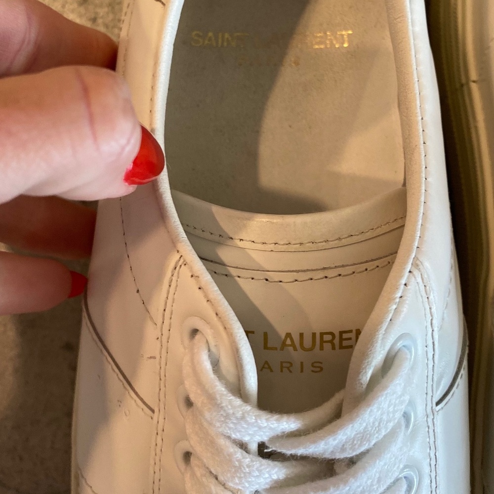 Women's Saint Laurent SL/39 Platform Court Classic - Picture 13 of 16